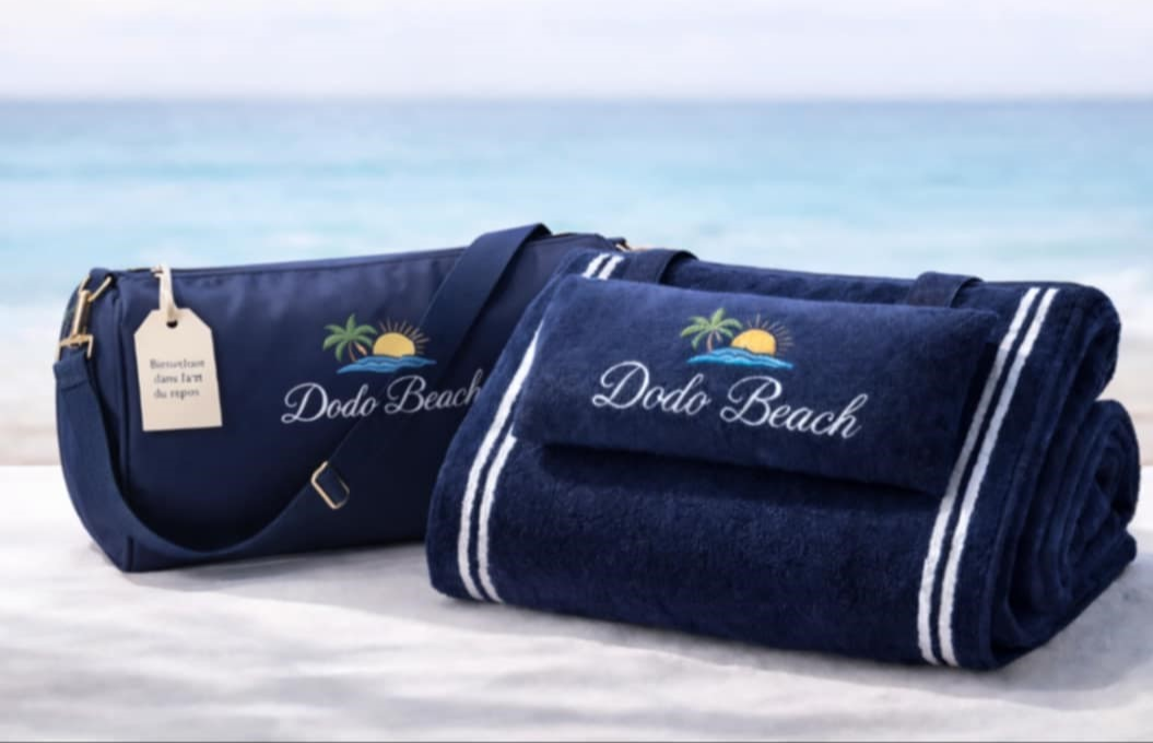 Serviette de plage 2 dans1